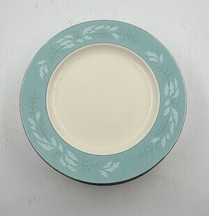 VTG Set of 8 Homer Laughlin Romance Dinner Plate Cavalier Eggshell 10" inch